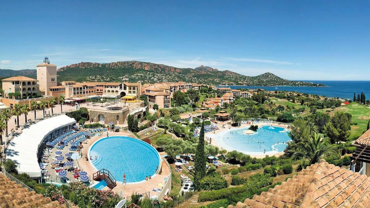 Agay Cap Esterel, Le Village Belvedere T2 Climatise Rez-De-Jardin, Vue Mer, Piscine Et Parking Inclus Saint-Raphaël Eksteriør billede